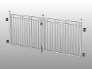 double gate double rail b