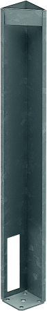 Hampton Semi Privacy  "C" shape hidden Base Plate