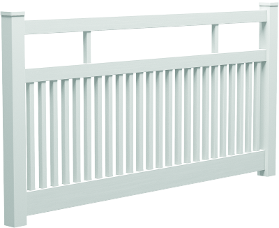 Hampton Semi Privacy Fence Panel